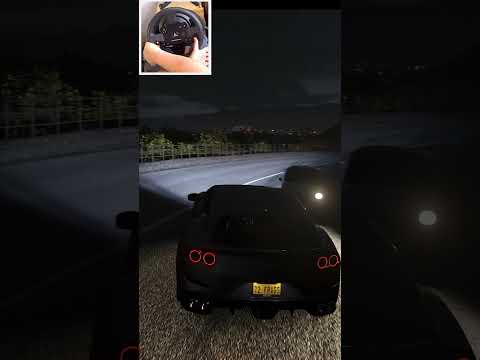 THE FERRARI GTC4LUSSO Head on CRASH .