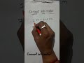 Convert Into Meter ‍ ‍