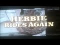 DVD Opening To Herbie Rides Again UK DVD