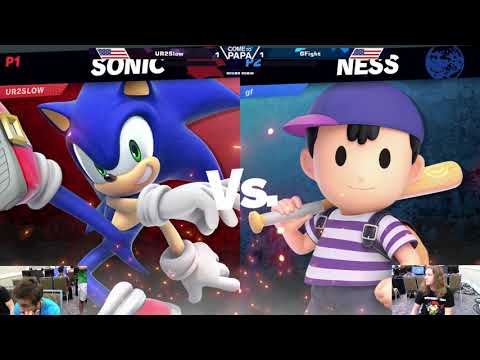 Come to Papa 3 - UR2Slow(Sonic) VS Gfight(Ness)- Round Robin