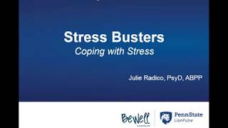 Stress Busters: Coping with Stress