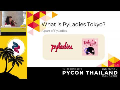 Pyladies and Importance of community participation - Lina Katayose(selina)
