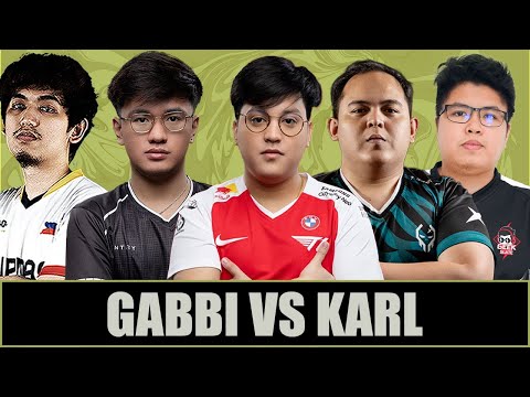 LINA NI KARL VS INVOKER NI GABBI - MID LANE BATTLE WITH ABAT, JWL AND KOKZ!
