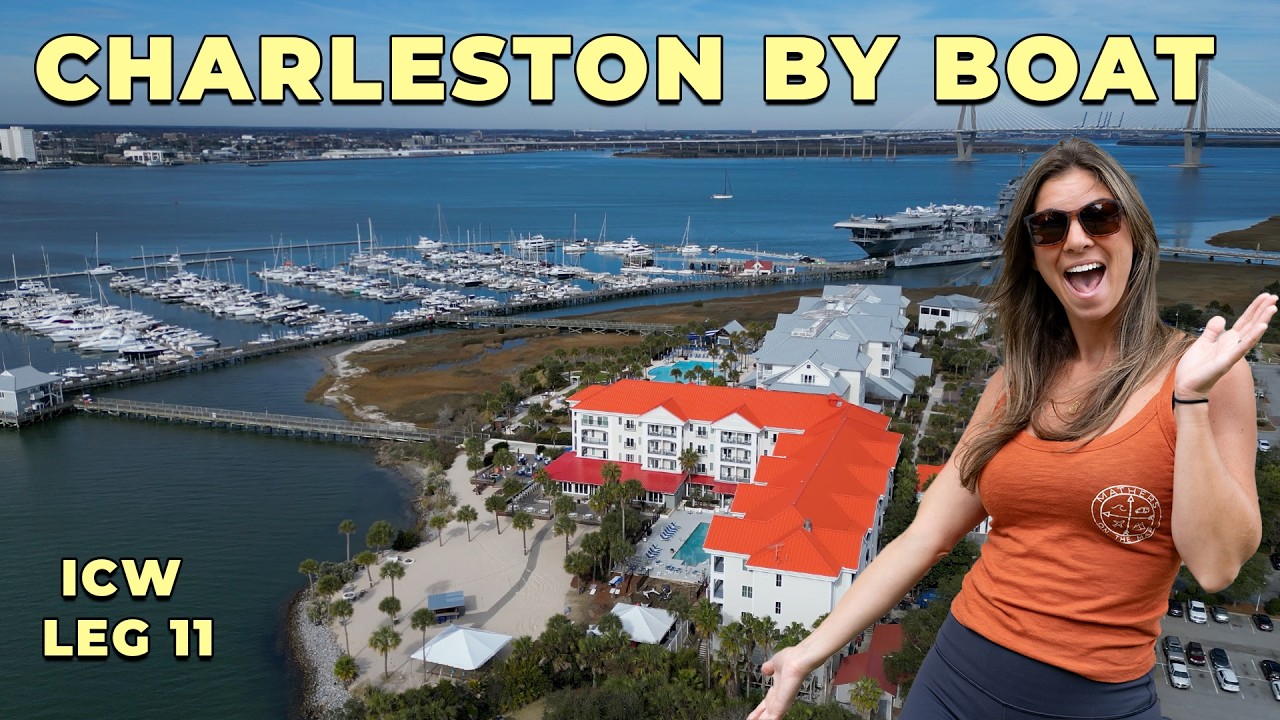 We Found Our Favorite Marina Along The ICW - Charleston, SC - ICW Leg 11