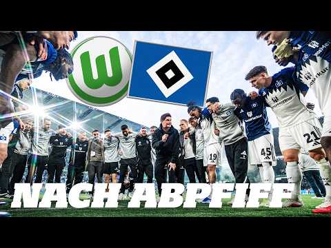 HEIMSPIEL IN WOLFSBURG! | Alle Momente nach dem Abpfiff | VfL Wolfsburg vs. HSV