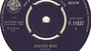 B.B.C. Radiophonic Workshop – Doctor Who (Original Soundtrack From The B.B.C.-T.V. Series)