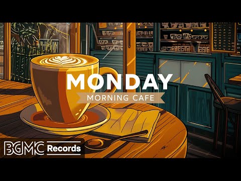 MONDAY MORNING CAFE: Smooth Bossa Nova Jazz Piano Music for Study - Outdoor Coffee Shop Ambience