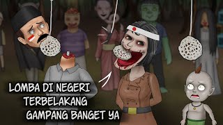 Download lagu Lomba Hantu Makan Krupuk  - si Mulut Sobek Berjaya! #HORORKOMEDI | Kartun Lucu, Animasi Hantu mp3