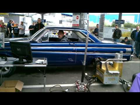 Ford Falcon auf dem Prüfstand - V8 Sound 'US Cars Brunnthal 22.07.2012'