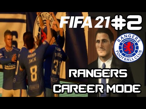 FIFA 21 RANGERS CAREER MODE - EPISODE 2 - BILLY GILMOUR TO RANGERS!?