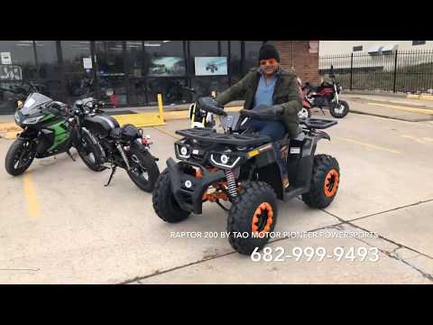 TAO MOTOR RAPTOR 200 RAND NEW 2019 FULL REVIEW | OVERVIEW | AND TEST DRIVE