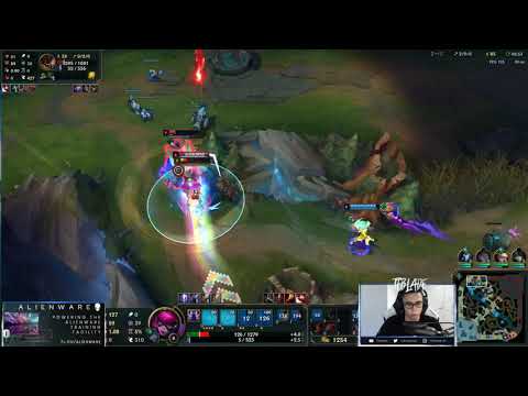 TFBlade Irelia  - Irelia vs Malphite Top - TFBlade Stream Patch 9.10