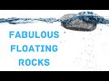 Fabulous Floating Rocks Geology Science Experiment