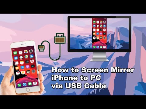 Best Ways to Screen Mirror iPhone to PC via USB Cable