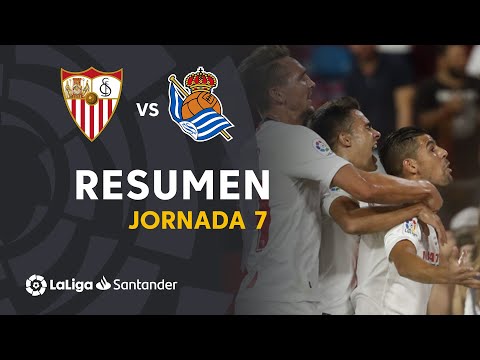FC Sevilla 3-2 Real Sociedad San Sebastian