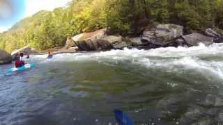 preview picture of video 'MWA - Upper Gauley 10-6-13'