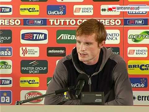 TG 12.11.10 Gazzi: "L'ultimo posto del Bari non ci spaventa"