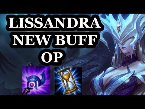 LISSANDRA YENI BUFF OP - OYUNA GERİ DÖNDÜ - Full Mİd Gameplay - EUW