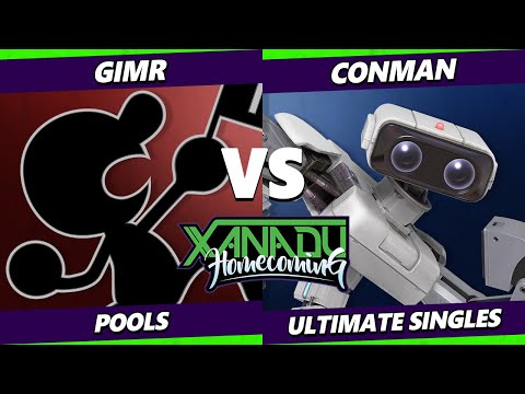 Xanadu Homecoming - GimR (Game & Watch) Vs. Conman (ROB) Smash Ultimate - SSBU