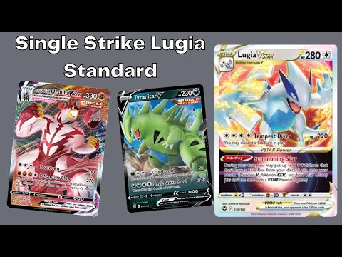 Single Strike Lugia Deck Showcase and Battles PTCGL
