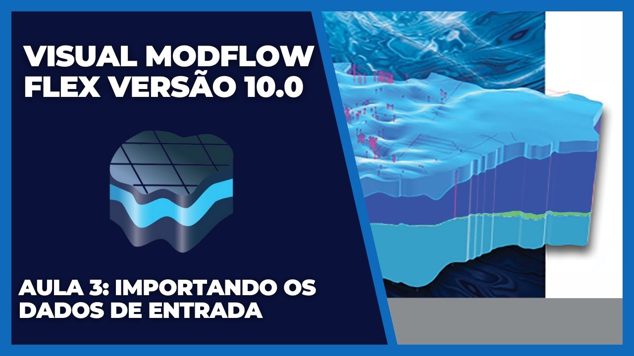 Tutorial Visual MODFLOW Flex - Aula 3: Importando os dados de entrada