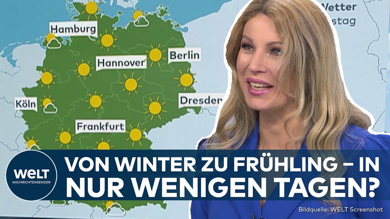 WETTER IN DEUTSCHLAND: Von eisiger Kälte zu frühlingshaften +18°C! Extremer Temperatur-Sprung kommt!