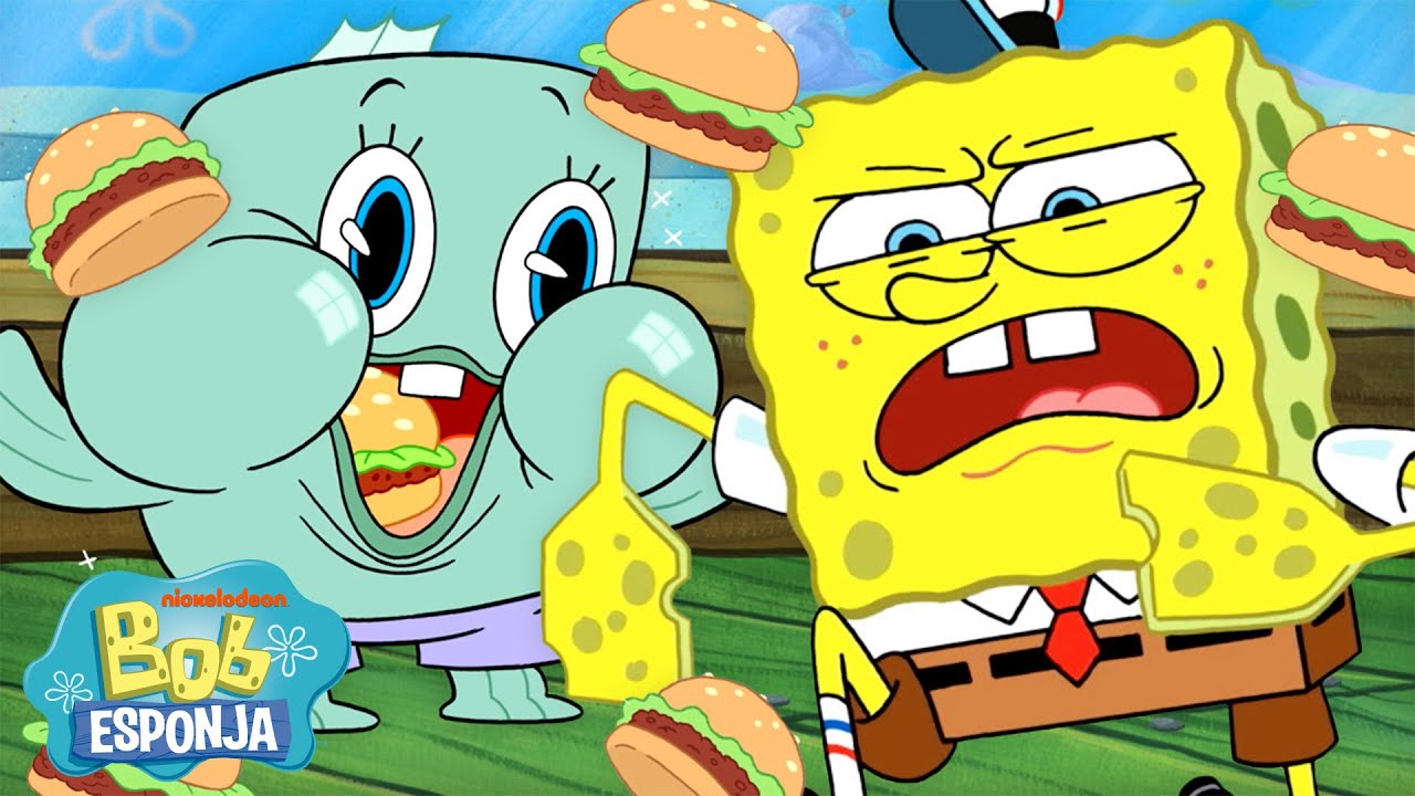 Bob Esponja | 90 Minutos que PROVAM que Bob Esponja Merece um Aumento 💸 | Bob Esponja em Português