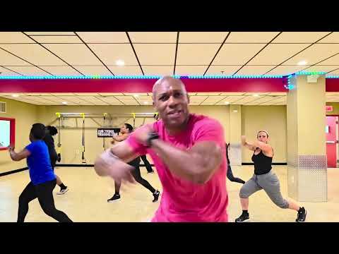 45-Minute FITT TECH CARDIO Kickboxing Workout | Go Go Music