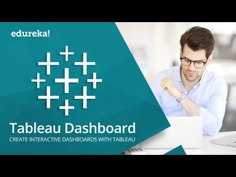 Tableau Dashboard Tutorial | Tableau Training For Beginners | Tableau Tutorial | Edureka