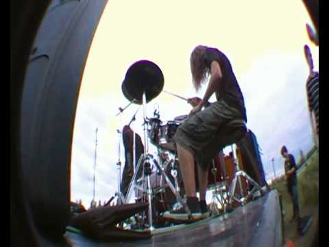 Rotting Ravens Blood (Satanic Warmaster cover) live drum cam (By:Mátyás Rácz)