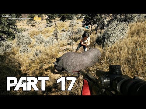FAR CRY 5 Walkthrough Gameplay PART 17 - HUNTING GRIZZLY BEAR (PC)