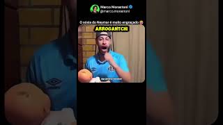 O sósia do Neymar é muita resenha😂#shorts #futebol #engraçado