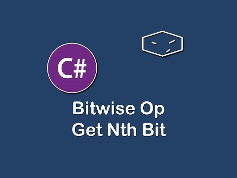bitwise op get nth bit in c