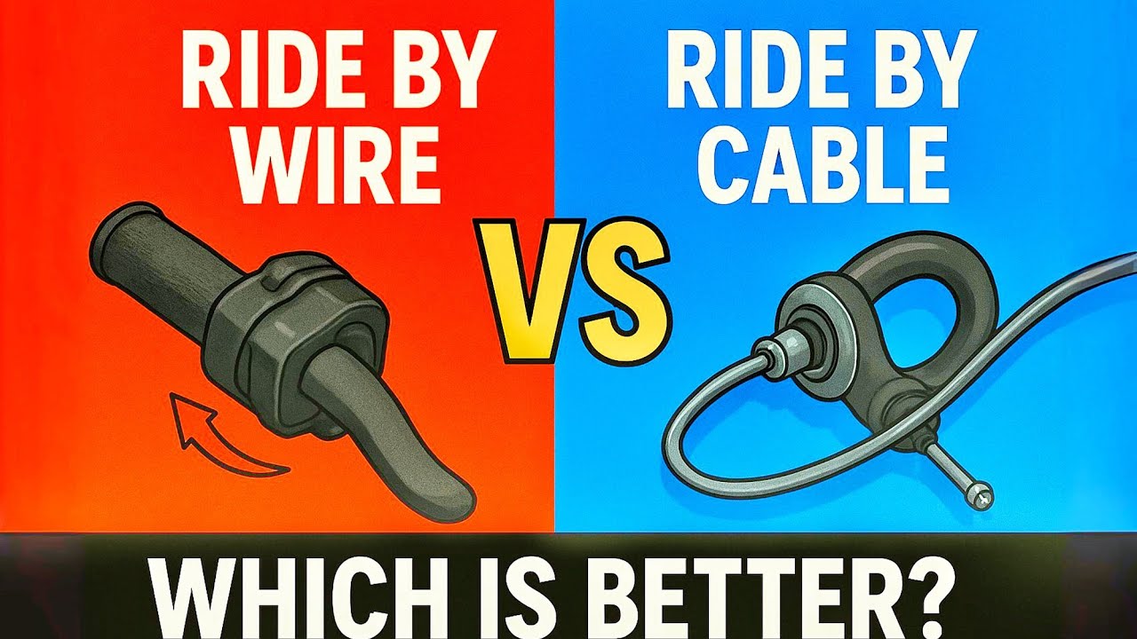 Ride by Wire vs Ride by Cable: Which Throttle System Truly Delivers? (Full Comparison)  #ridebywire