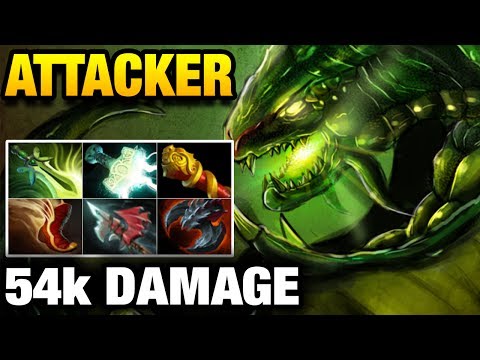 !Attacker Dota 2 [Viper] 54k Damage Comeback is Real
