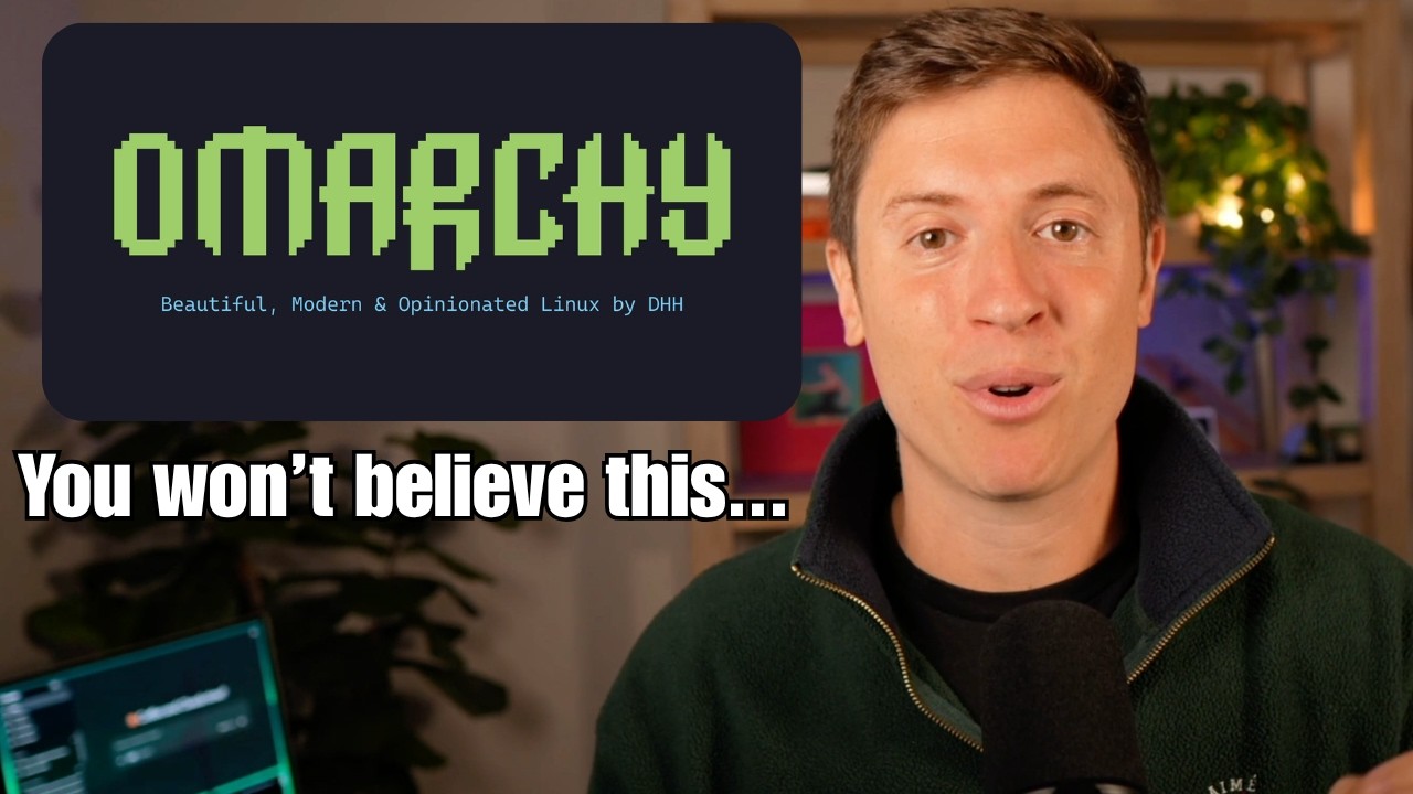 If you use AI, switch to Omarchy immediately