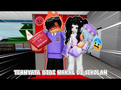 AMBIL RAPOT BIBI TERNYATA BIBI SENAKAL INI DI SEKOLAH | BROOKHAVEN🏡RP