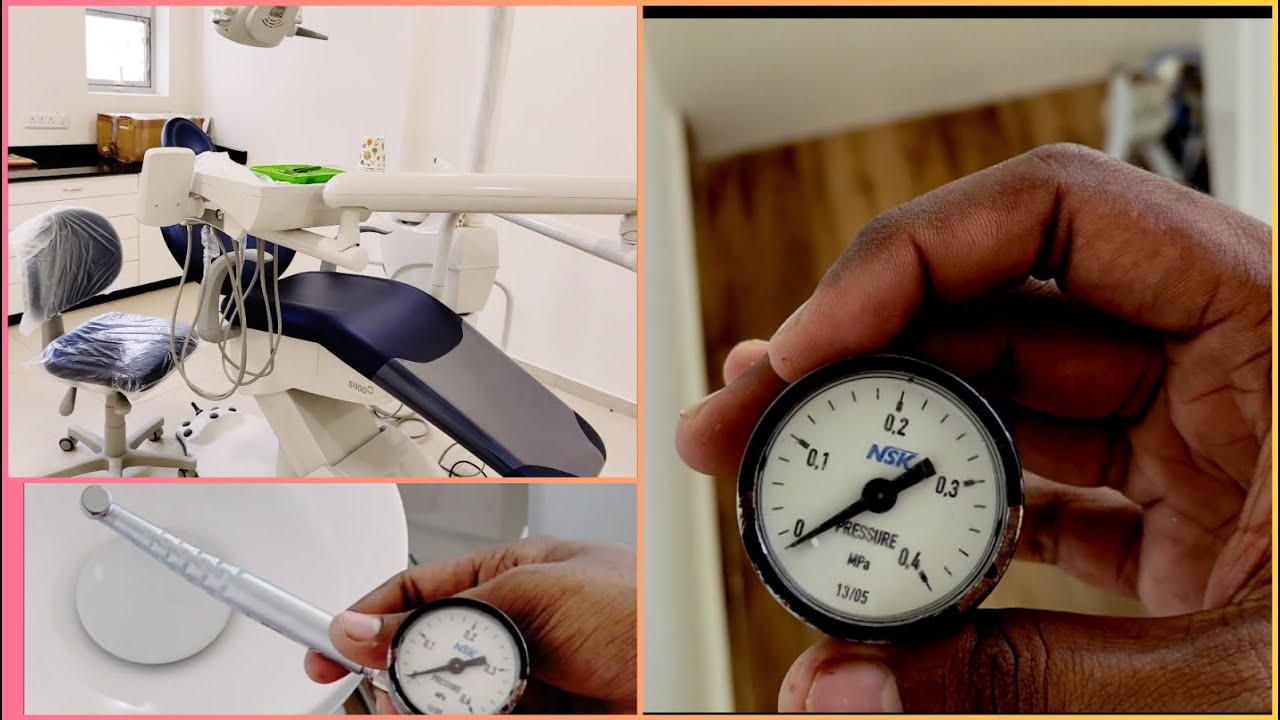 Dental Chair Air rotor and Air motor Pressure Ranges( Basics) #dentalcare #Dental Service Engineer