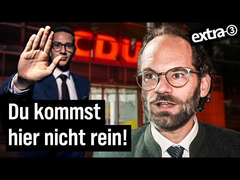 Video Thumbnail: extra 3 unerwünscht: CDU wirft Schafroth raus! | extra 3 | NDR