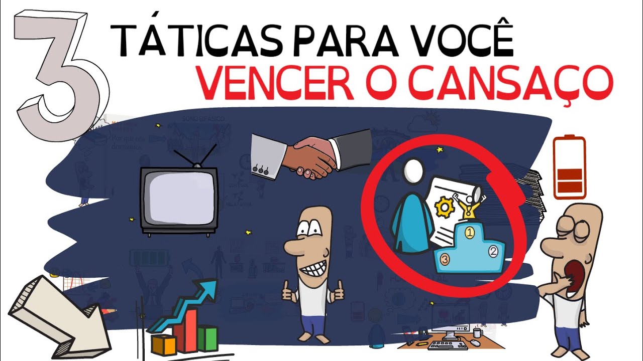 Pare de ficar CANSADO à tarde | 3 Táticas para você vencer o cansaço à tarde | SejaUmaPessoaMelhor