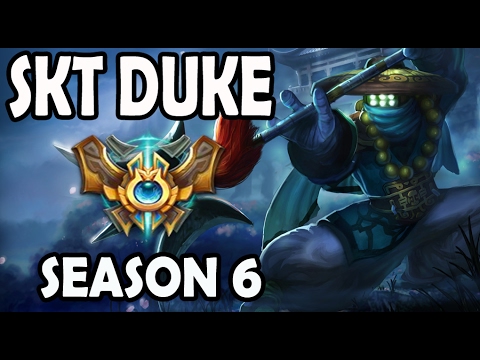 SKT T1 Duke Jax vs Fiora TOP Ranked Challenger Korea