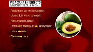 Salud en Directo: Los beneficios de la palta
