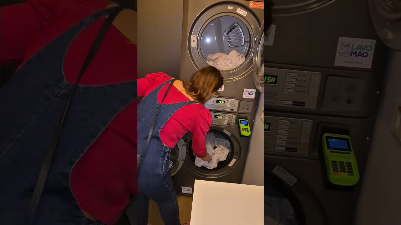 Como secar roupas na lavanderia HOMØ