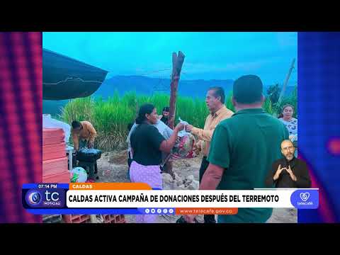 Terremoto afectó cultivos e infraestructura productiva en zonas rurales de Caldas