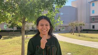 Carolina Villegas - UTD Peer Advisor Application Video
