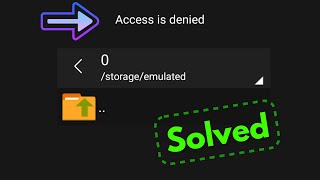 Fix zarchiver access is denied problem | How To Access data and obb Folder