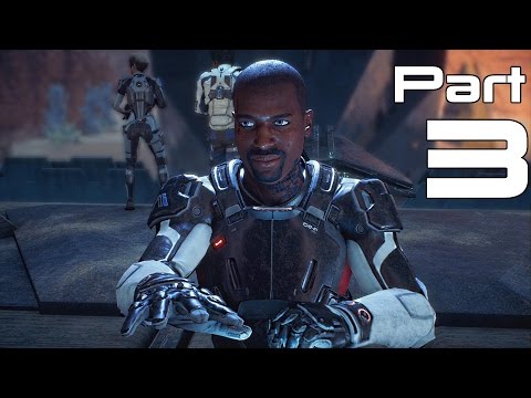 Mass Effect Andromeda Gameplay Walkthrough Part 3- EOS (XBOX ONE / PS4 Gameplay)