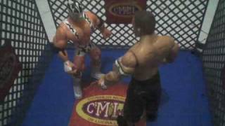 preview picture of video 'john cena  vs dr. wagner jr.  figuras wwe-cmll'