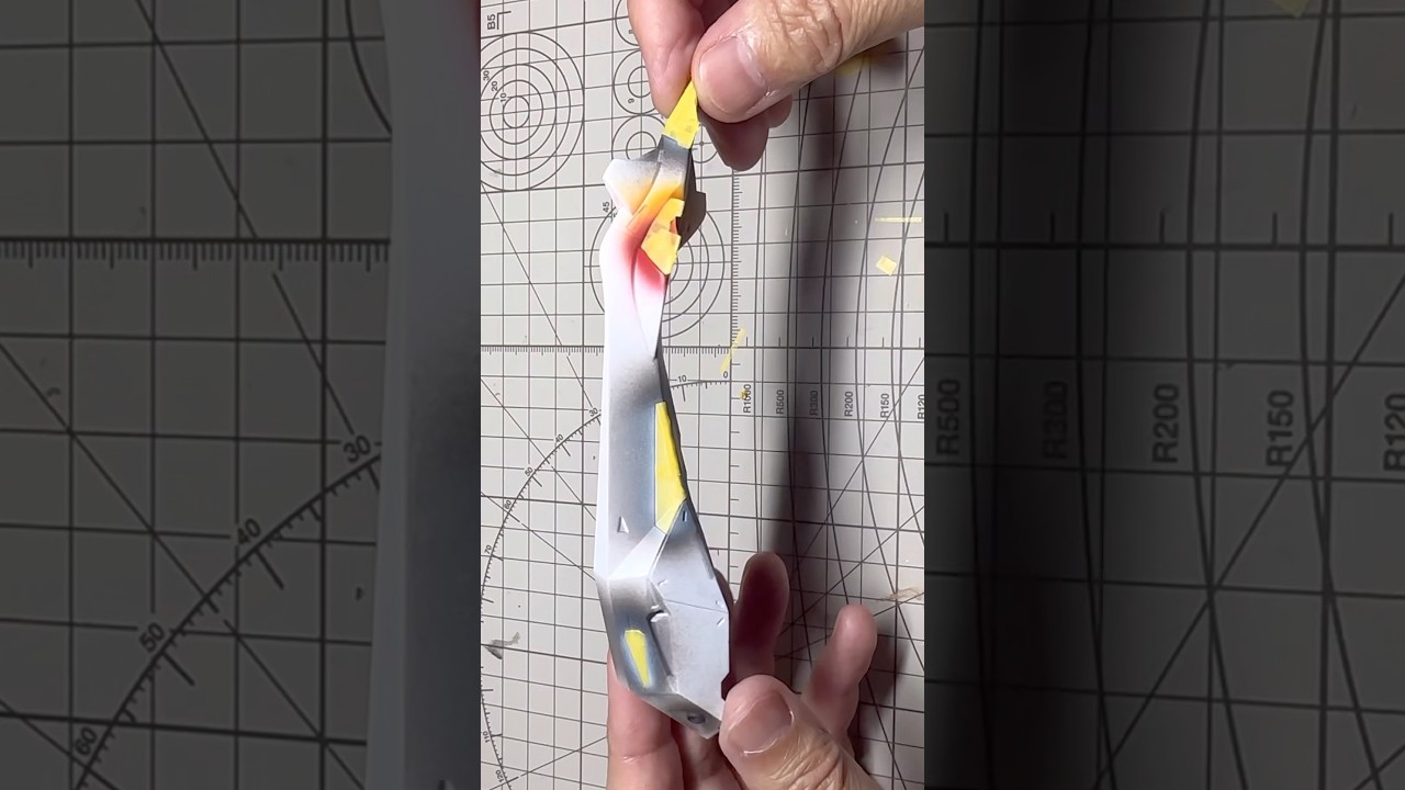 【ガンプラ】HGペーネロペーをマスキングで塗り分ける！#gunpla #閃光のハサウェイ #キルケーの魔女 #ガンダム #gundam