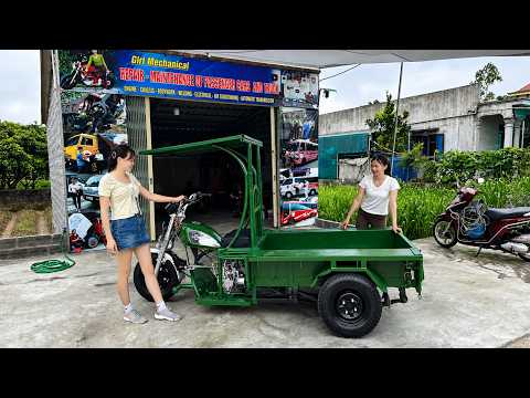 [TIMELAPSE]: Completely restore a three-wheeled vehicle that had been abandoned for many years